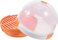 Toyvian Portable Bird Carrier Cage Breathable Travel Cage for Parrots Birds Lightweight Handle Design for Hiking Outings