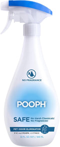 Pooph Pet Odor Eliminator, 32oz - Eliminates Odors at the Molecular Level, Dogs, Cats, Freshener, Eliminator, Urine, Poop, Pee, Deodorizer, Natures, Puppy, Fresh, Clean, Furniture, Potty