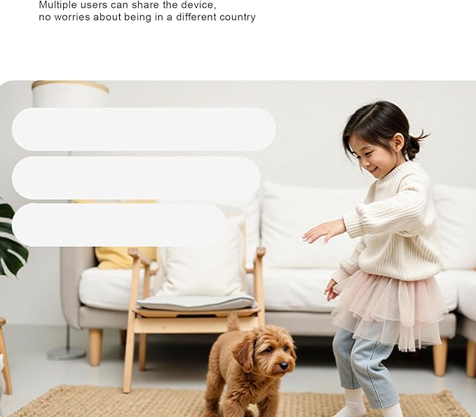 Moving Pet Camera with, 1080P Auto Follow Robot Camera for Dogs and Cats, 2 Way Audio, Night Vision, Pet Cameras Baby Monitor for Home Security, App Control