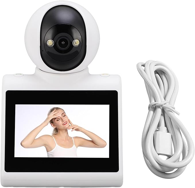 PUSOKEI Two Way Video Camera,2MP HD 1080P Pet Dog Camera, Smart Video Calling Monitor with Motion Zone, Voice Calling for Home Security & Family Communication (32GB)