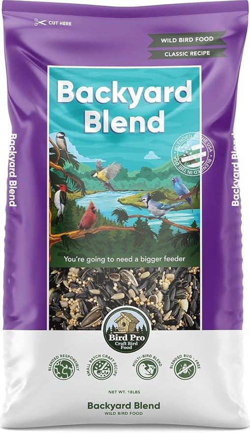 Classic Bird Seed (18 Pounds, Backyard Blend)