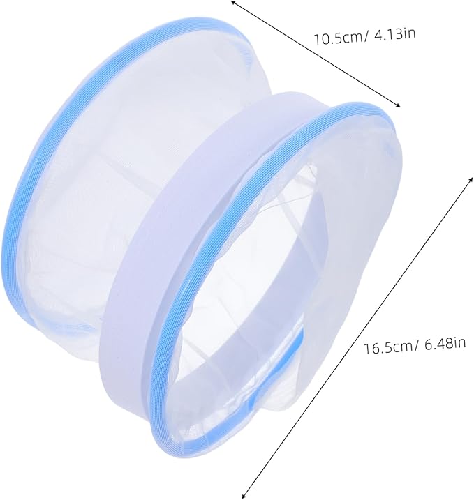 Toyvian 2pcs Floating Breeding Box for Guppy Fry Transparent Nylon Fish Incubator Net with Stable Design for Aquarium Tank Efficient Isolation and Monitoring Fish Breeding
