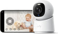 eufy Indoor Cam E30, Latest Generation, 4K UHD Security Camera, Pet/Dog/Baby Camera with Phone app, Color Night Vision, Human/Pet Auto Tracking, 360 Pan-Tilt, Works with Homekit (Renewed)