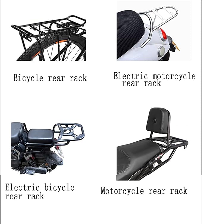 Metal Dog Bike Seat Crate - Rear Bicycle Pet Carrier with Snap-On Lid, Padded Liner, High Walls & Bolted Mount for Bicycle/E-Bike/Motorcycle Racks