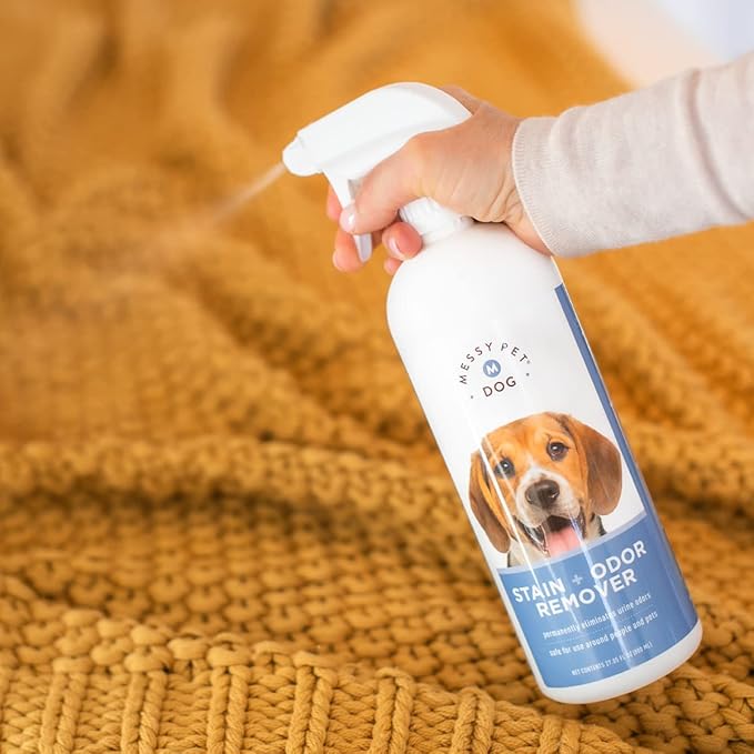 Dog Stain and Odor Remover – Carpet Stain Remover and Pet Odor Eliminator, Safe for Dogs & Puppies - 27.05 fl oz
