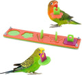 Hypeety Bird Intelligence Training Toy Puzzle Building Blocks for Parrot Budgies Parakeet Cockatiel Conure Cage Toy