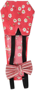 Pet Diaper, Simple Elegant Bowknot Design with Washable Leakproof Comfortable Widened Elastic Band for Pet Goose Duck Chicken PoultryM#1