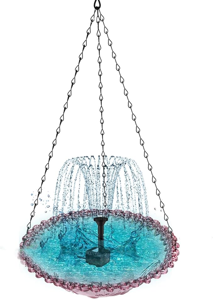 Multifunctional Bird Feeders Bath Tray with Floral Shape for Outdoor Space Terrace Feeder Floral Bright Flower Garden Bird Feeders Outdoor