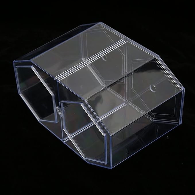 Aquarium Fish Breeder Box - Transparent Octagonal Isolation Tank for Fish Breeding, Isolation & Protection - Increases Survival Rate for Fish, Shrimp, and Small Aquatic Pets