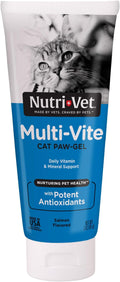 Nutri-Vet Multi-Vite Paw Gel for Cats, Daily Vitamin, Kitten Supplies, Immune Support, Cat Vitamin, Potent Antioxidants, Multi-Vitamin Paw Gel, Senior Feline Supplements, 3 oz