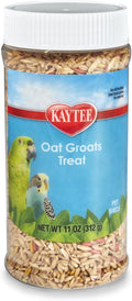 KayteeOat Groats Treat Jar- All Pet Birds 3 oz Pack of 1