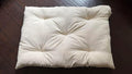 Rectangular Muslin Dog Bed Insert with Raw Cotton Filler, Natural Pet Bed Cushion Insert, Breathable Inner Pillow for Dog Bed Covers (Large 42"x29"x5")