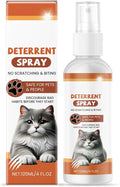 4floz Cats Sprays Indoor Pet Deterring Citrus Scented Extracts for Furniture Protections AntiClimbing Co