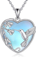 KZX Cat/Dog/Phoenix/Eagle/Whale/Shark/Puffin/Starfish/Chicken/Butterfly/Owl/Bee/Frog/Seahorse Necklace Sterling Silver Animal Pendant Jewelry Gift for Women