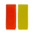 2pcs Pet Hair Remover, Dog Cat Block Roller Cleaner, Car Carpet Cleaner Brush for Small Animals, Pet Hair Removal Tool for Interior, Furniture, Sofa, Car Seat(Yellow+Orange)