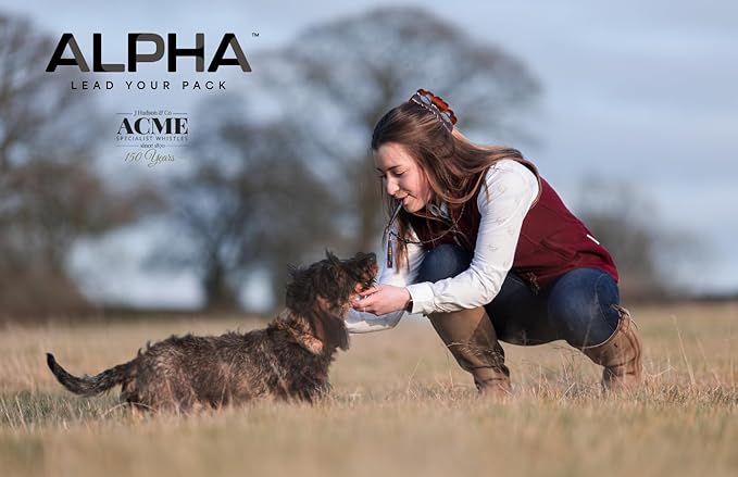 ACME Alpha 210.5 Professional Dog Training Whistle with Enhanced Ergonomic Grip. BPA-Free Plastic. 110 dBA. Standardized Frequency for Smaller Dogs. Weatherproof. Made in The UK (Baby Blue)