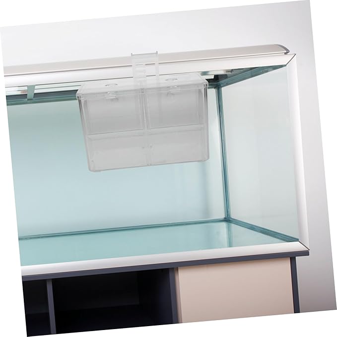 Generic Fish Breeding Box with Hook Mount Incubator and Tank Divider for Aquarium Prevents Fish Easy to Install and Shrimp Hatchery