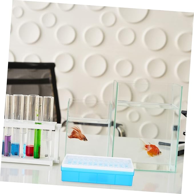 1set Aquarium Breeding Box Storage Tubes Shrimp Eggs Incubation Tool Storage Bin Dividers