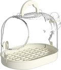 Portable Clear Bird Parrots Transport Cage Window Ventilated Carriers Bag Breathable Bird Carriers Travel Bag