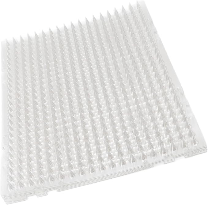 Cat Repugnant Mats, 8PCS PVC Deterrent Pads for Garden and Indoor Use, Each Mat 13.4x16.7 Inches