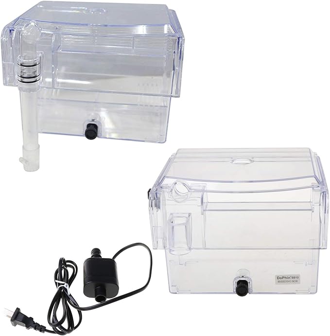 Aquarium Breeding Hatchery House Clear Fish Tank Incubator Transparent Breeder Isolation Hanging Box Aquarium Breed Hatchery House