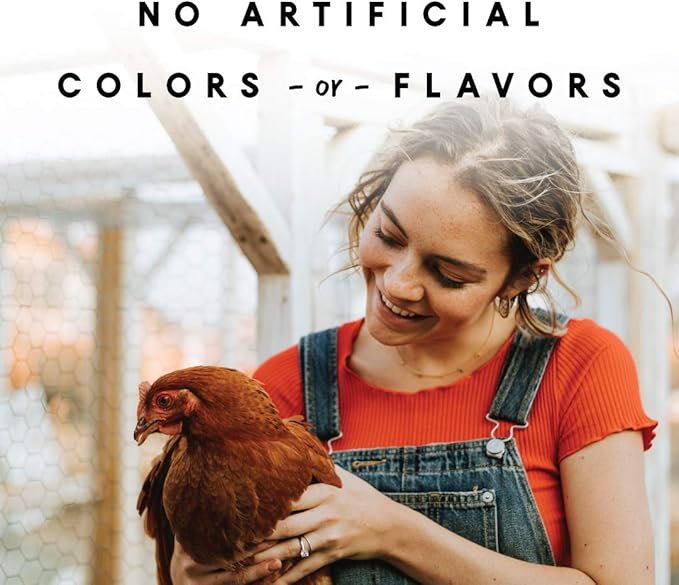 Manna Pro Chicken Feed, 16% Protein Layer Crumbles with Probiotics- Digestive Health, Complete Feed for Laying Hens to Support Egg Production, Nutrient-Rich Chicken Food, Made in USA, 8 lb(Pack of 2)