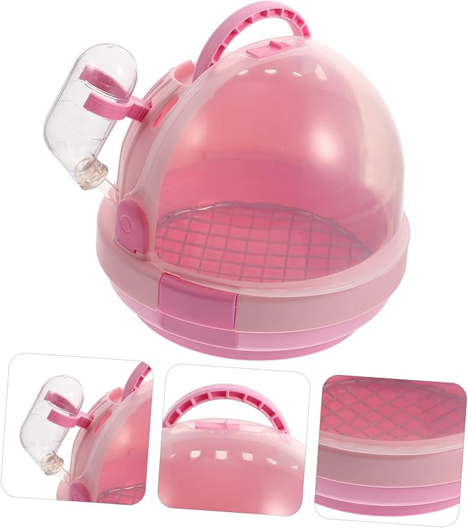 Kisangel Portable Cage for Pet Birds Parrot Travel Cage Handle Handheld Bird Carrier