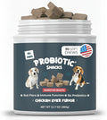 Bruno & Lukas Probiotic Chews for Dogs – Digestive Health & Gut Flora Support – Dog Probiotics for Diarrhea, Loose Stools, Itchiness & Immune Support – 90 Chews, Made in USA