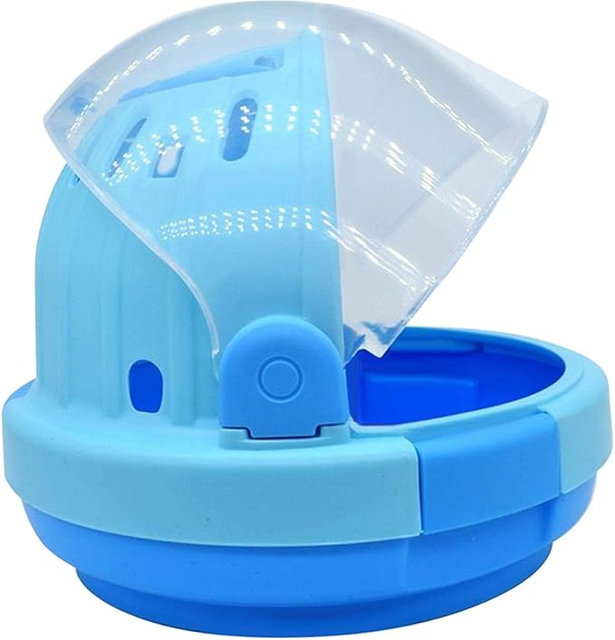 Beaupretty Portable Parrot Carrier Cage with Blue Fleece Pad Lightweight Handheld Bird Travel Cage for Budgerigar and Small Parrots Warm Cozy for Outdoor Use