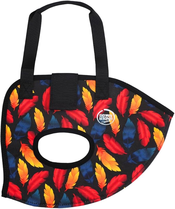 DOWN UNDER OUTDOORS Chicken Carrier Sling Holder Bag with Handle, Chicken Accessories for Foot Treatment, Medic, Leg Injuries, Bumblefoot, Poultry Farm Carrying, Transport, Three Sizes (Medium)