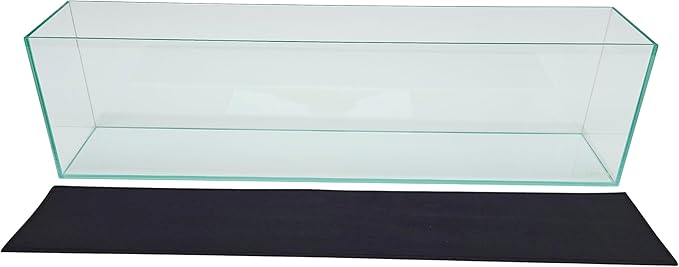 Lifegard Aquatics Bookshelf Aquarium – 16 Gallon Clear Glass Fish Tank with 6mm Thick Glass– for Freshwater/Marine, Leak-Proof, Home/Office Decor