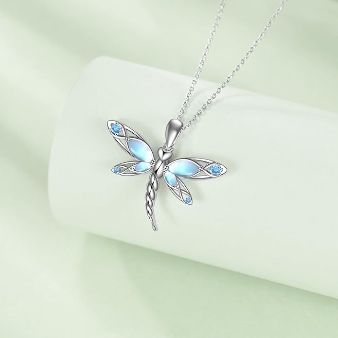 KZX Cat/Dog/Phoenix/Eagle/Whale/Shark/Puffin/Starfish/Chicken/Butterfly/Owl/Bee/Frog/Seahorse Necklace Sterling Silver Animal Pendant Jewelry Gift for Women