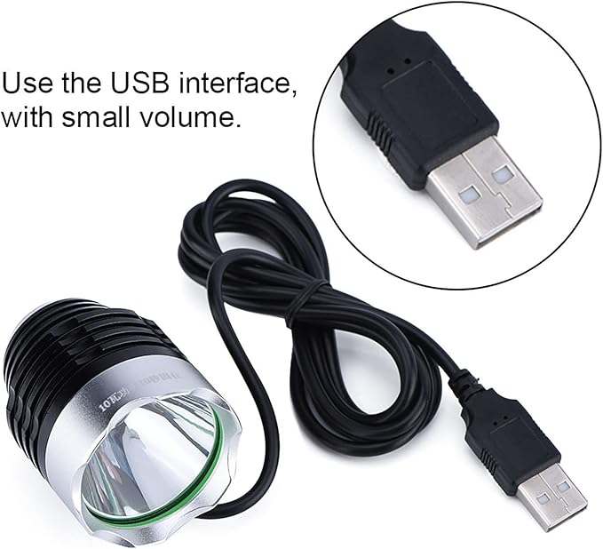 ciciglow Glue Curing Lamp, 5V 10W USB Flashlight Torch, 3 Adjustable Mode Light, Pet Urine Detector, Mobile Phone Repair