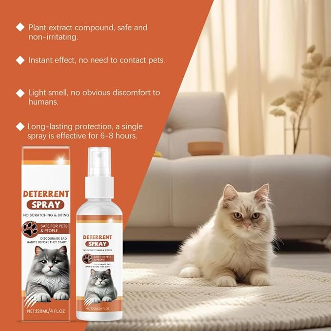 Pet Training Sprays Cats Prevent Sofa Bed Corner Citrus Formula Odor Control