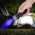 Generic Uv Flashlight, Uv Light Mini Torch Light Urine Light Detector 21 LED Flashlight Ultra Violet Pet Urine Detector Light for Dog Cat (with tail strap), Generic12wikvf7h0-01