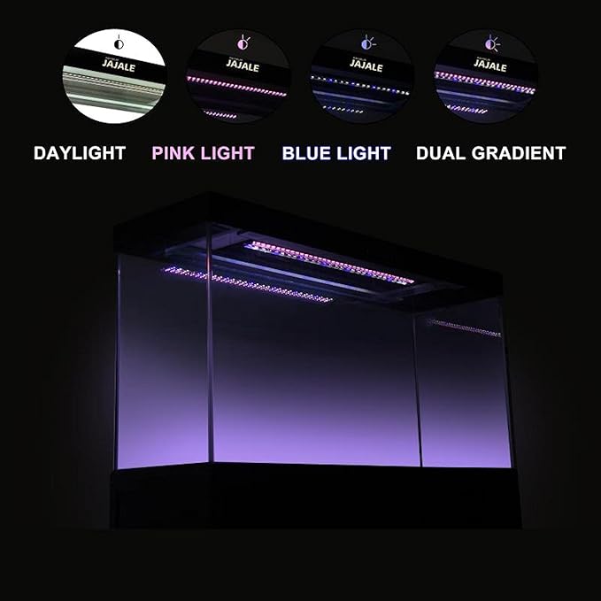 350 Gallon Glass Aquarium with Aluminum Cabinet - Including Sump for Filtration and Circulation, Plumbing, LED, Black with Gold Trim