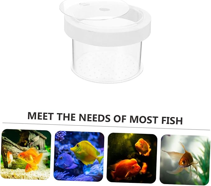 NOLITOY 3pcs Floating Aquarium Breeding Box Removable Cover Fish Separator for Fish Acrylic Tank for Home Efficient Hatching Box