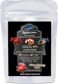 Bubble Magus Sinking Goldfish Food, Color Enhancing, Balanced Diet, All Natural Ingredients, Clear Water Formula, Slow Sinking Gold Fish Pellets, Goldfish Ultra Color （2oz）