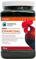 1qt Large Bird 100% Virgin Coconut Shell - Granular Charcoal - Not from China- for Health, Healthy, Detox, Egg Laying, for Poultry Chickens, Pigeons, Parrots, Turkeys, and Other Domestic Foul