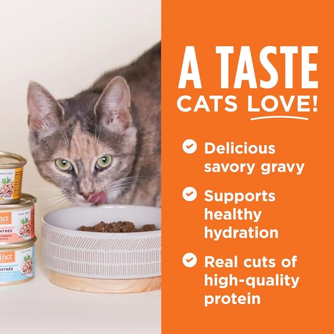 Instinct Flaked Entrée Wet Canned Cat Food - Variety Pack, 5.5 Ounce (Pack of 12)