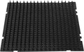 Cat Repellent Outdoor Mat Cats Dogs Plastic Bendable, Spiked Deterrent Training Repellent Pet Mats with Spikes for Indoor Outdoor Supplies, Keep Cats Out of Yard Permanently, 16 x 13 Inch (Black)