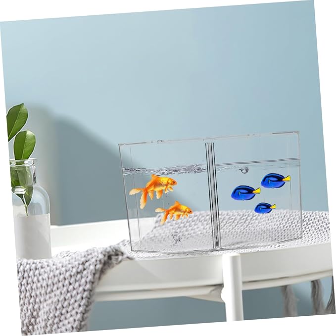 DOITOOL Fish Breeding Box Transparent Tank for Juvenile Fish Aquarium Supply Prevents for Breeding Easy Observation