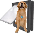 Large Dog Door, Magnetic Door for Pets up to 100 lb, 16.9" × 13.9" Doggie Door, Suitable for Interior & Exterior Doors