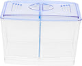 Kisangel Aquarium Isolation Box for Fish Breeding Durable Multipurpose Fish Separator with Oxygen Supply for Guppy