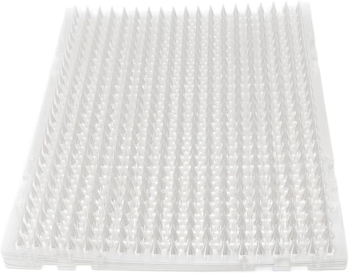 8Pcs Cat Mats, PVC Material Deterrent Scat Mat, Recyclable and Safe for Indoor Outdoor Use, Large Coverage to Protect Your Home from Unwanted Pets