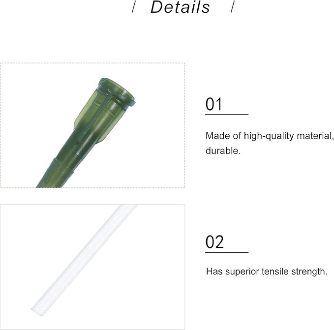 Balacoo 6Pcs Baby Bird Feeding Hose Kit: Soft Pet Parrot Milk Feeding Tubes for Newborn Birds, Small Animals, Parrot Milk Feeder- Easy to Clean, 3.54 Inch
