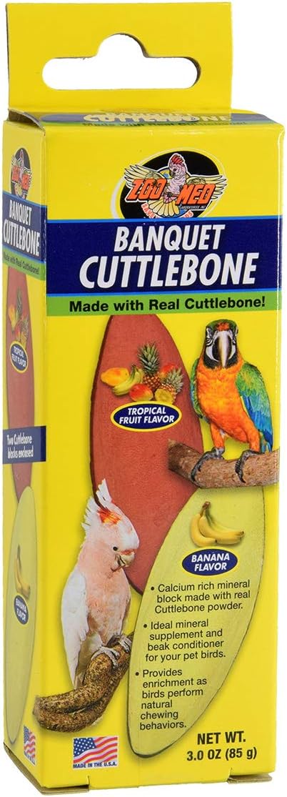 Zoo Med Banquet Cuttlebone - Small, Black