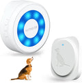 Dog Door Bell to Go Outside, Wireless Doggie Training Doorbell with 1000ft Range, IP65 Waterproof Touch Button, CD Quality Sound & 4 Notification Modes
