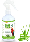 Aloe Vera Bird Spray, Moisturizes Feathers Soothes Dry Itchy Skin, Supports Molting Healthy Plumage, Prevent Feather Plucking Gentle Care, Safe Effective for Parrots Finches All Birds, Odor-Free