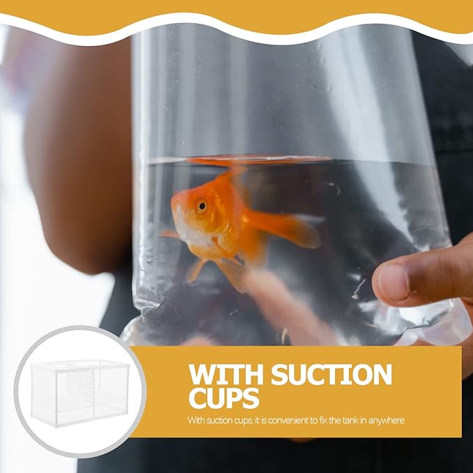 Hatchery Box for Fish Tank Shrimp Fish Breeding Box Isolation Net Color